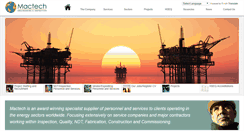 Desktop Screenshot of mactech.co.uk