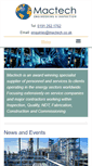 Mobile Screenshot of mactech.co.uk