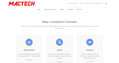 Desktop Screenshot of mactech.pl