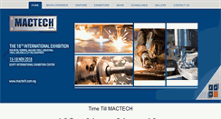 Desktop Screenshot of mactech.com.eg