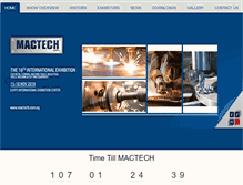 Tablet Screenshot of mactech.com.eg